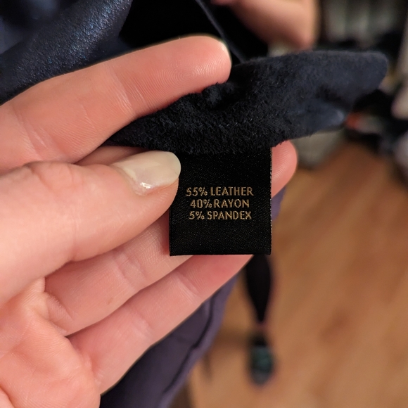 AS by DF Blue Suede Shirt - Picture 4 of 5